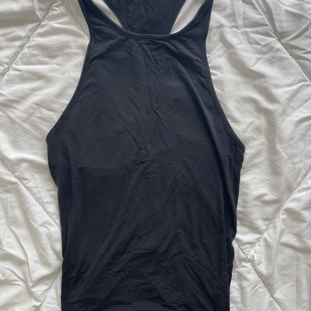 Lululemon Black Racerback Tank Top